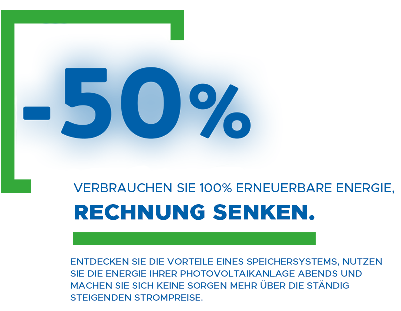 Speichersystem für Photovoltaikanlage