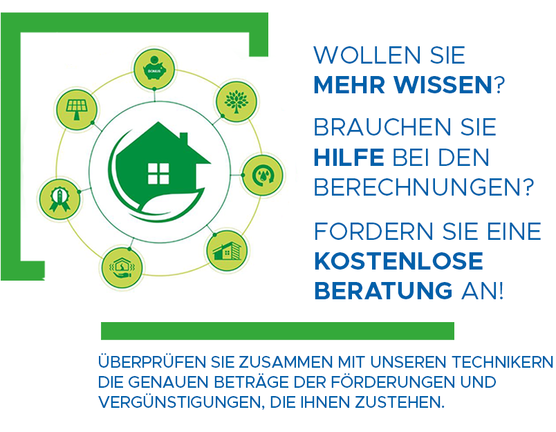 Beratung zu Photovoltaik- und Wärmepumpenförderungen