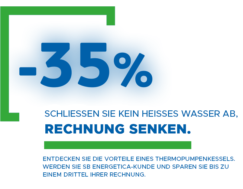 Schweizer Angebot an Wärmepumpenkesseln