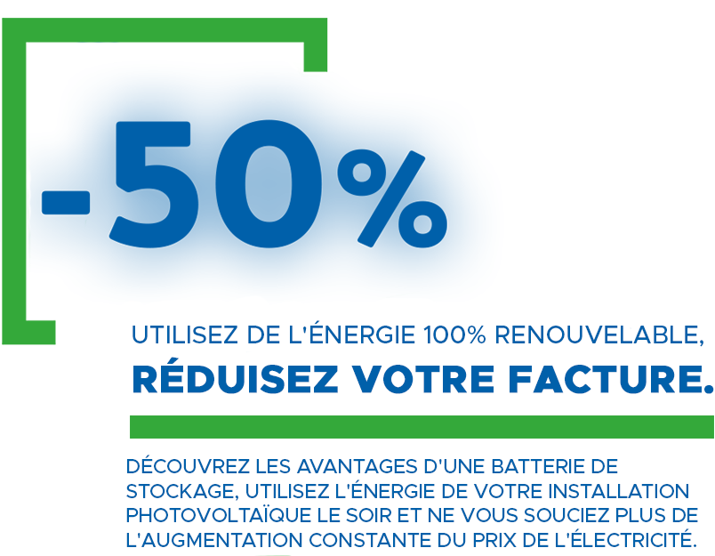 Système de stockage pour système photovoltaïque