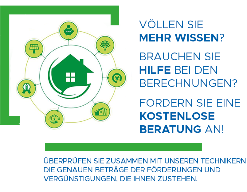 Beratung zu Photovoltaik- und Wärmepumpenförderungen
